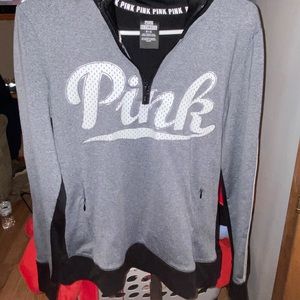 Victoria’s Secret/Pink, colors Black,Grey,White,Has Reflective too, also size M.